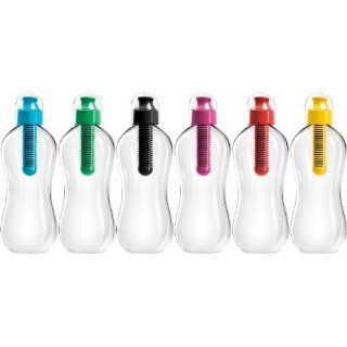 Bobble Multicolored Filtered Water Bottles, Set of 6