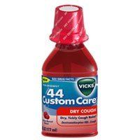 Vicks 44 Custom Care Dry Cough Berry Burst Flavor Health