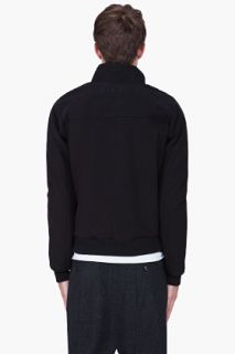T By Alexander Wang Black Sanded Twill Jacket for men