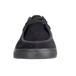 Lugz Mens Sparks Black Suede Slip on Shoes