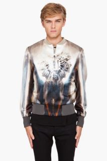Alexander McQueen Silk Wool Blend Jacket for men