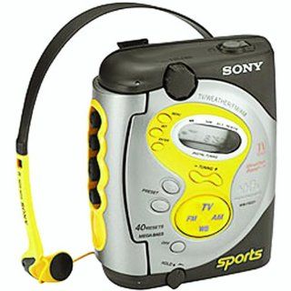 Sony WM FS221 Sports Walkman Cassette Player: MP3 Players