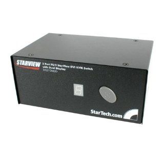 StarTech 2 Port DVI Dual Monitor KVM Switch with PS/2