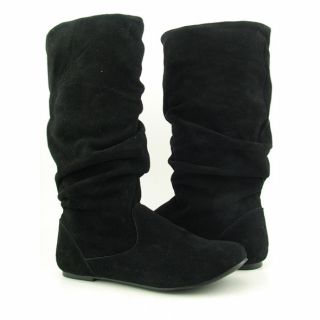 NYLA Womens Olivian Black Mid Calf Boots (Size 10)