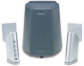 Sony SRS D313 3 piece Active PC Speaker System (Refurbished