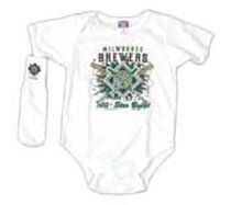 Infant Clothing   Milwaukee Brewers Onesie and Socks