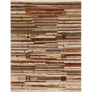 Hand knotted Abstract Mix Wool Rug (8 x 10) Today $1,272.99 Sale $