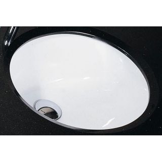 Undermount Vitreous 18 inch China Sink Today $54.99