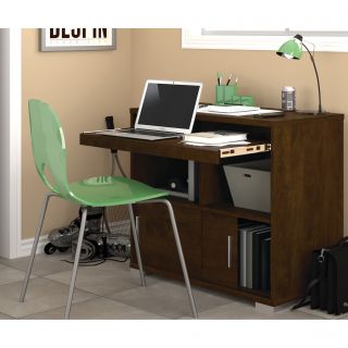 Chocolate Melamine Compact Workstation Today $319.99