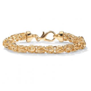 Toscana Collection Goldtone Byzantine Chain Bracelet