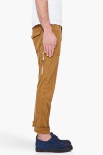 G Star Beige 3d Tapered Chinos for men