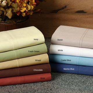 North Home 400 Thread Count Cotton Sateen Sheet Set