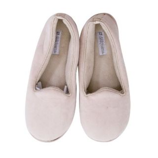 Dearfoams Womens Velour Closed Back Slipper Shoes