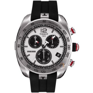 Tissot Mens Steel PRS 330 Chronograph Watch Today: $614.99