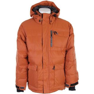 Grenade Mens Small Orange Southface Snowboard Jacket