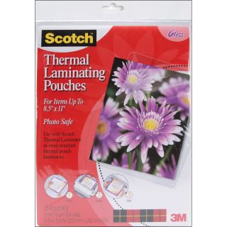 Scotch Thermal Laminator Pouches 20/Pkg 9X11.4 Today $21.49