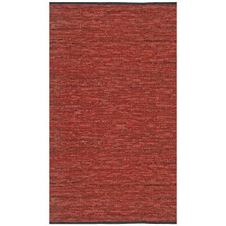Hand woven Matador Copper Leather Rug (4 x 6) Today: $49.99 4.0 (3