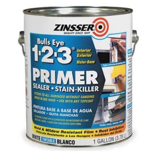 Zinsser 2001 Stain Blocking Primer/Sealer, White, 1 gal
