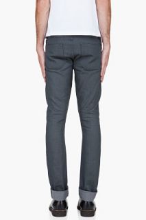 United Stock Dry Goods Grey Selvage Denim Jeans for men