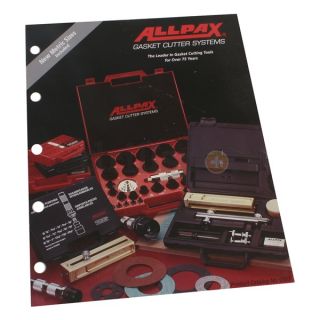 Allpax 100K49 Gasket Cutter Kit, 1/4 49 In, 25 Pc