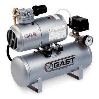 Gast 1LAA 25IT M100X Electric Air Compressor, 1/6 HP, 50 PSI