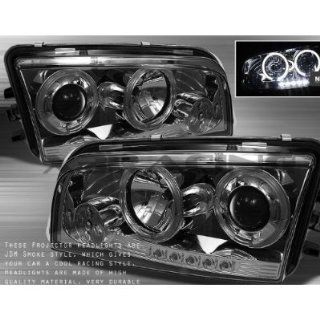 Dodge Charger 2006 2007 2008 2009 2010 Halo LED Projector Headlights