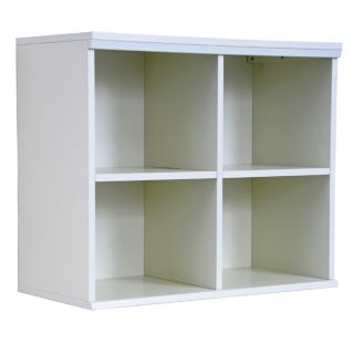 Makena White Quad Modular Storage Shelf Today $154.99