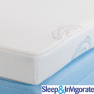 Sleep & Invigorate Latex and Memory Foam 2 in 1 3 inch Mattress Topper