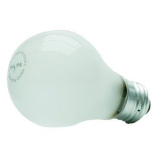 100W 120 130V A21 Medium Base Frosted Incandescent Bulb, Pack of 60