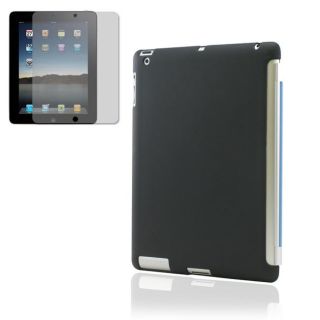 Premium Apple iPad 2 Black TPU Case with Screen Guard