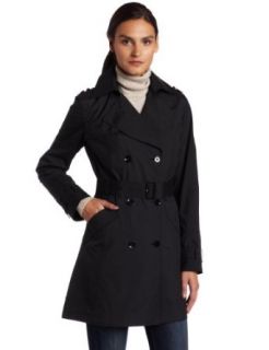 Cole Haan Womens Travel City Packable Trench Clothing
