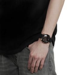 Geneva Platinum Mens Chronograph style Silicone Watch