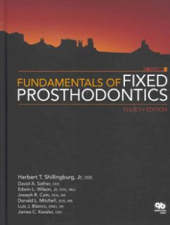 Fundamentals of Fixed Prosthodontics (Hardcover) Today $107.21