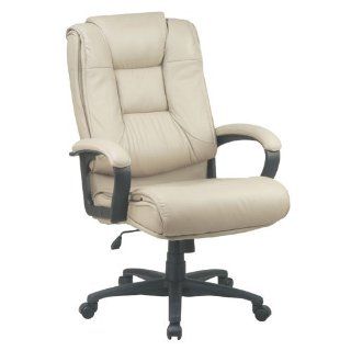 Office Star EX5162 G11 Deluxe High Back Executive Leather