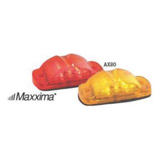 Maxxima M23015Y Clearance Light, LED, Amber, Surf, Oval, 4 L