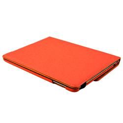 Orange 360 degree Swivel Leather Case for Apple iPad 2/ 3