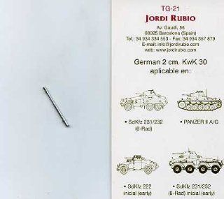 Jordi Rubio 1/35 German 2cm KwK30 for SdKfz 231/232 6