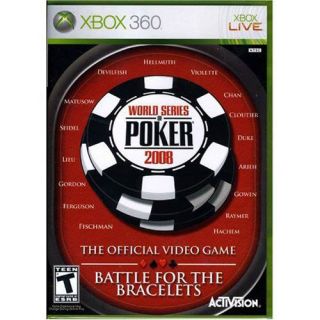 Xbox 360   World Series Poker 2008   Battle for the Bracelets (Pre