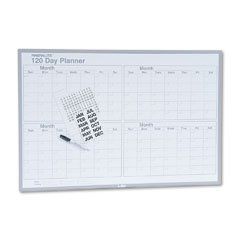 Magnalite 120 Day Planning Board with Magnetic Accessories