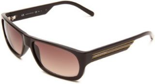 Rectangle Sunglasses,Brown Frame/Brown Shaded Lens,One Size Shoes