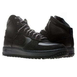 Nike Mens Air Force 1 High Deconstructed Military Boot Black 537889