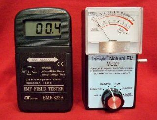 822a Digital EMF Meter & Trifield Natural Em Meter  