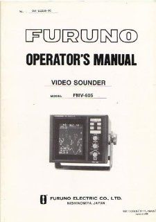 Furuno FMV605 Video Sounder Operators Manual GPS