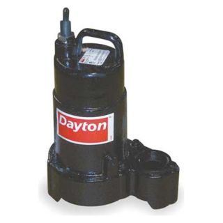 Dayton 4HU71 Pump, Effluent, 1/2 HP
