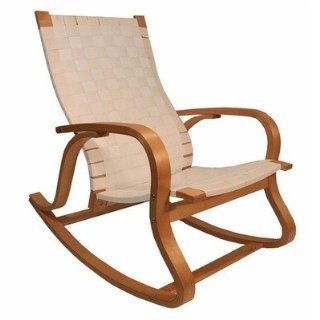 FY Lifestyles FYBWRR14 Bentwood Rocker Chair in Natural
