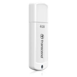 Transcend JetFlash 370 4 GB USB 2.0 Flash Drive   White Today $16.99