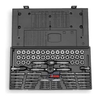 Vermont American 21741 Tap and Die Set, Carbon Steel, 75 Pcs