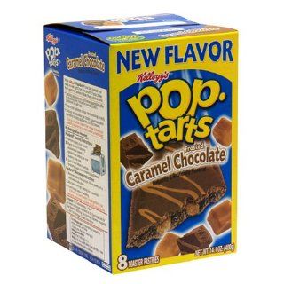 Pop Tarts Frosted Caramel Chocolate, 14.7 Ounce, 8 Count Boxes (Pack