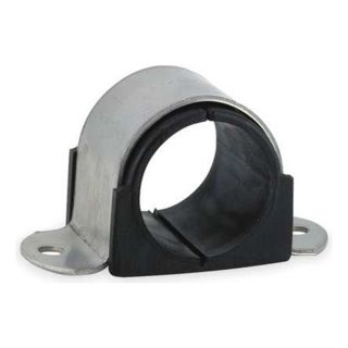 Zsi T034M040 2 Hole Cushioned Clamp, Tube S 2 1/8 In