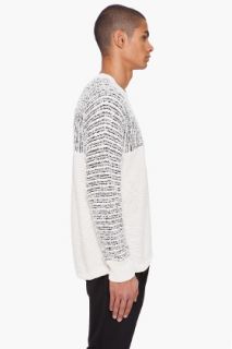 3.1 Phillip Lim Chainette Natural Knit Sweater for men